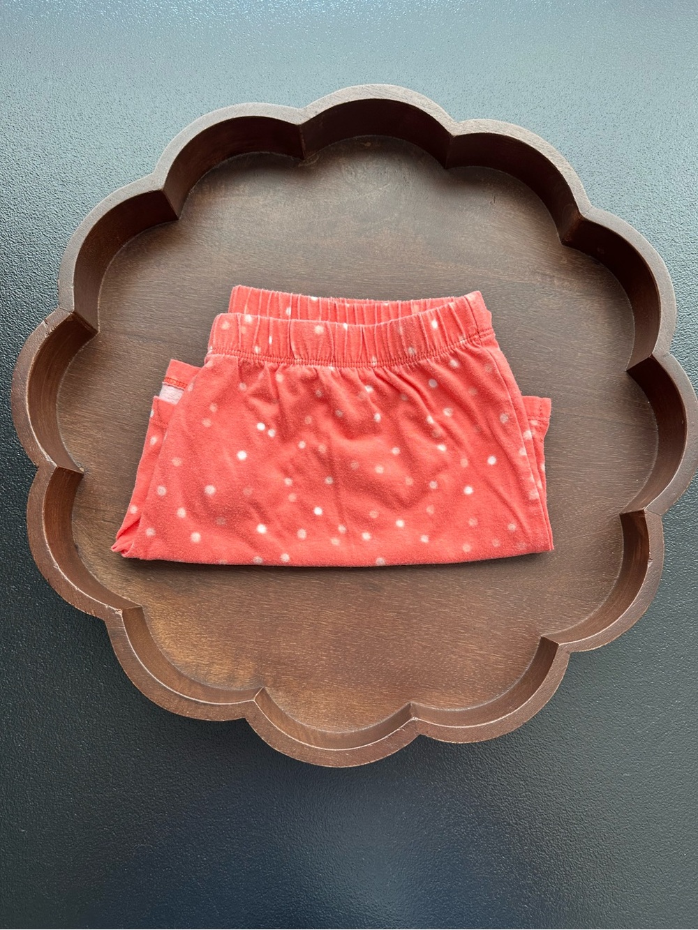 Women’s Sonoma Orange & White Polka Dot Pajama Shorts Size S - Picture 1 of 5
